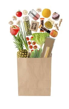 Paper bag 스톡 사진