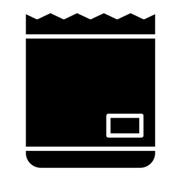 Paper bag Vector Icon Design Illustration Stock Illustration