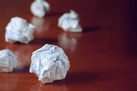 Paper Balls Stock Photos