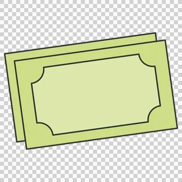 Paper banknotes Illustrazione stock