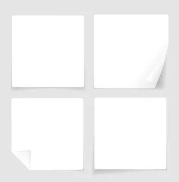 Paper Banner Blank. Vector 스톡 일러스트