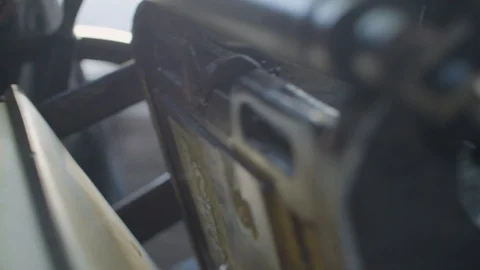 Paper being printed in machine Stock Footage 87806058