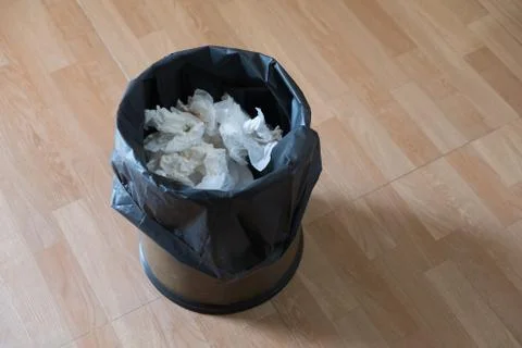 Paper in a bin Stock Photos