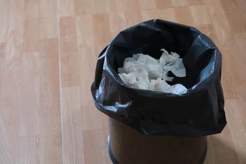 Paper in a bin Stock Photos