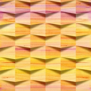 Paper blocks stacked for seamless background Stock Illustration