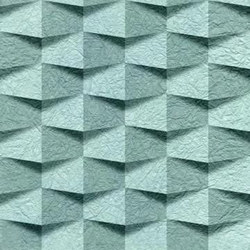 Paper blocks stacked for seamless background Stock Illustration