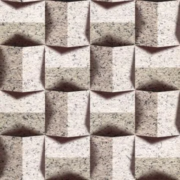 Paper blocks stacked for seamless background Stock Illustration