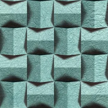 Paper blocks stacked for seamless background Stock Illustration