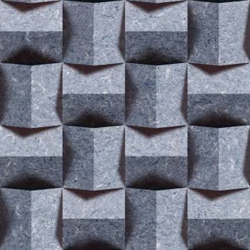 Paper blocks stacked for seamless background Stock Illustration