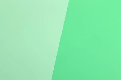 Paper blue, green empty background, geometrically located. Color blank for pr Stock Illustration