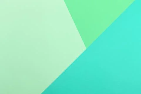Paper blue, green empty background, geometrically located. Color blank for pr Stock Illustration