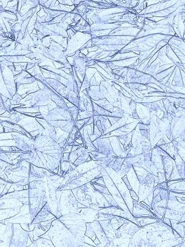 A paper with blue sheets as structure Stock Illustration