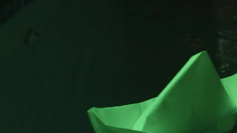 Paper boats Stock Footage 235378390