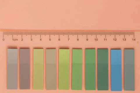 Paper bookmarks for notes Stock Photos