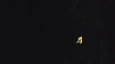 Paper Burn in slow motion Stock Footage 30288313