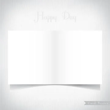 Paper card background, vector eps10 Stock Illustration