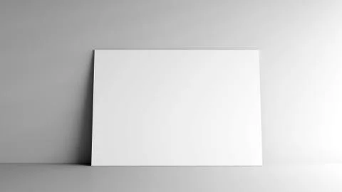 Paper card on a wall Stock Illustration