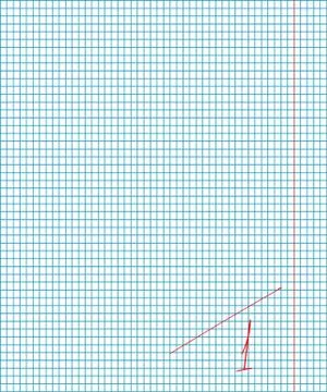 Paper in the cell Stock Illustration