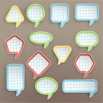 Paper cell Stock Illustration