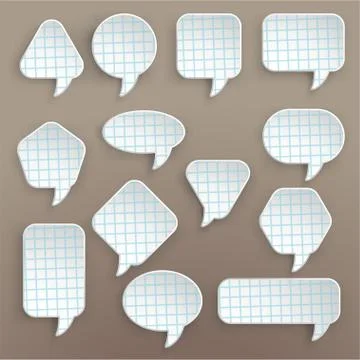 Paper cell Stock Illustration