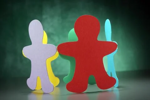 Paper chains Stock Photos