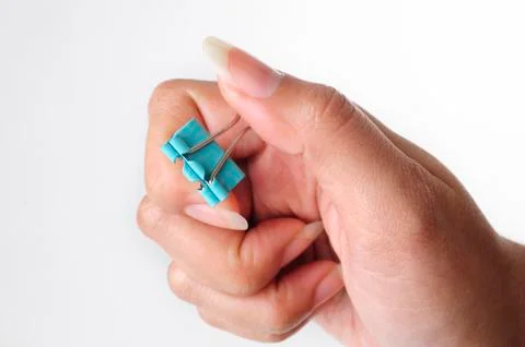 Paper cilp Stock Photos