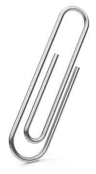 The paper clip Stock Illustration