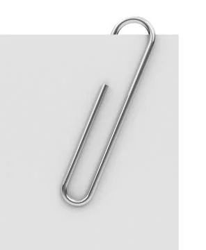 The paper clip Stock Illustration
