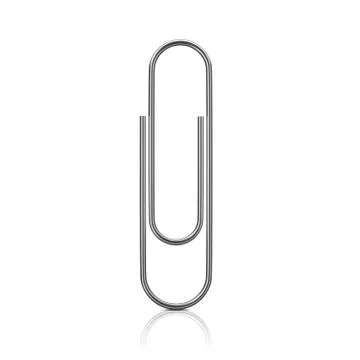 Paper clip Stock Illustration