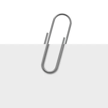 Paper clip Stock Illustration