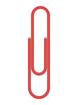 Paper clip Stock Illustration
