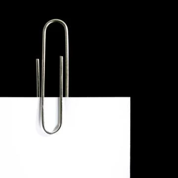 Paper clip Stock Photos