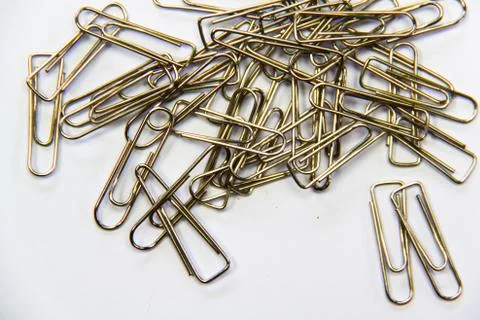 Paper clip Stock Photos
