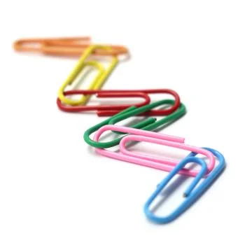 Paper clip Stock Photos
