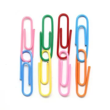 Paper clip Stock Photos