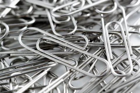 Paper clip Stock Photos