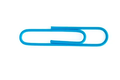 Paper clip Stock-Fotos