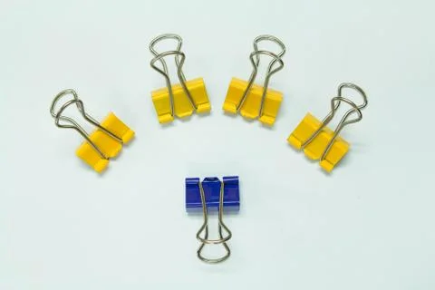 Paper-clip Foto stock