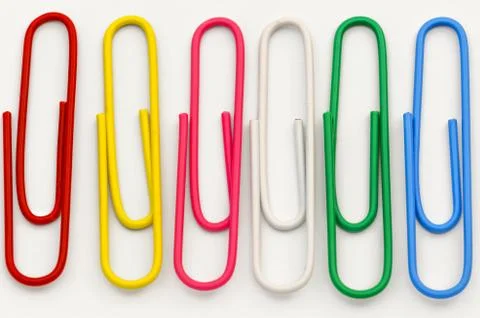Paper clips 01 Stock Photos