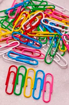 Paper-clips Stock Photos
