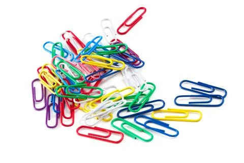 Paper clips 스톡 사진
