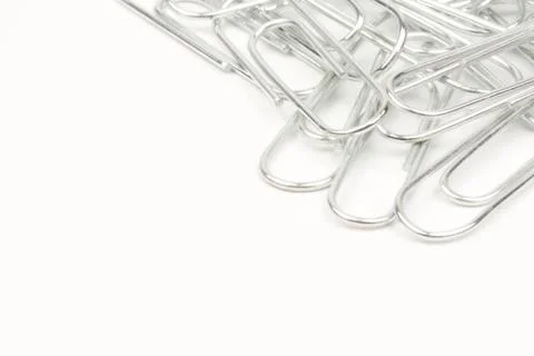 Paper clips Stock Photos