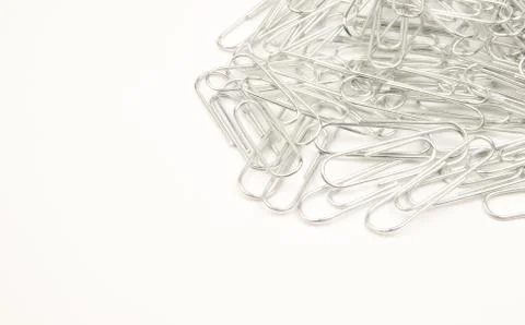 Paper clips Stock Photos