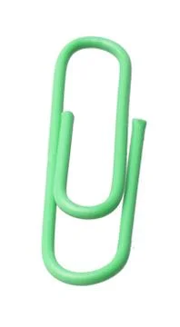 Paper clips Stock Photos