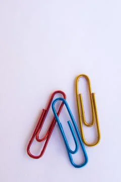 Paper clips Foto stock