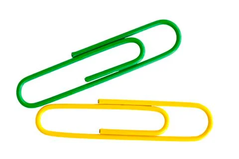 Paper clips Stock-Fotos