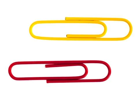 Paper clips Stock-Fotos