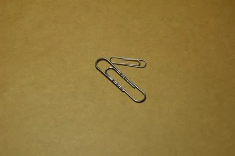 Paper clips Stock Photos