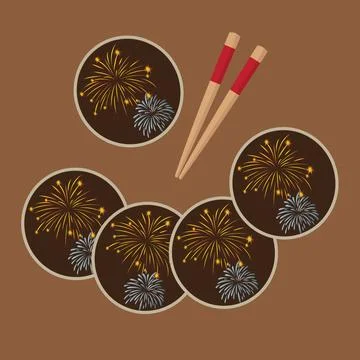 Paper coaster 库存插图