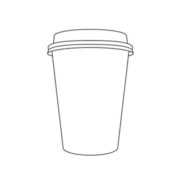 Paper coffee cup Stock-Illustration